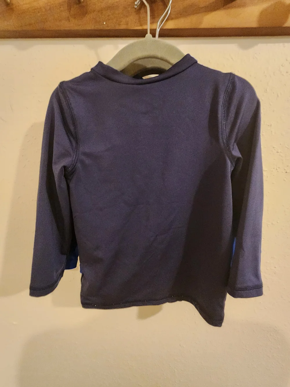2t Long Sleeve Rashguard Navy, Royal Blue, Light Blue Cat & Jack Carters Lot